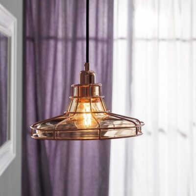 Taklampa Torre 26 cm - Koppar