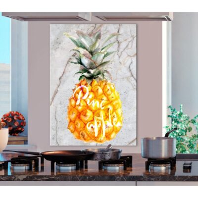 Tavla Pineapple and Marble (1 Part) Vertical 40x60 - Artgeist sp. z o. o.
