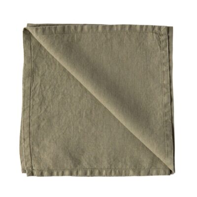 Tell me more Servett 45x45 cm, olive