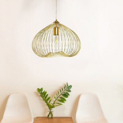 Tordino Taklampa 38 cm - Guld