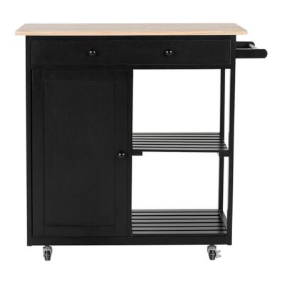 Trapani Serveringsbord 75 cm - Svart