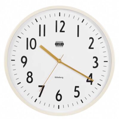 Väggklocka Göteborg Ø 35 cm Creme