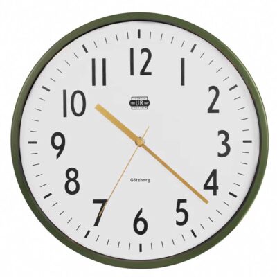 Väggklocka Göteborg Ø 35 cm Grön