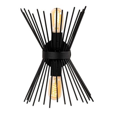 Vägglampa Afroz Svart - Svart
