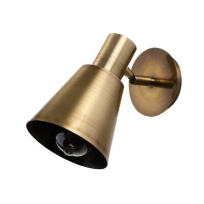 Vägglampa Gullis Triangular Antik - Guld