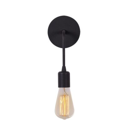 Vägglampa Lysar Svart - Svart