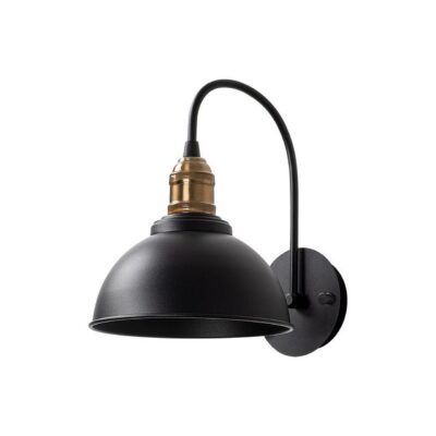 Vägglampa Masatsune Svart / Antik - Svart / Antik
