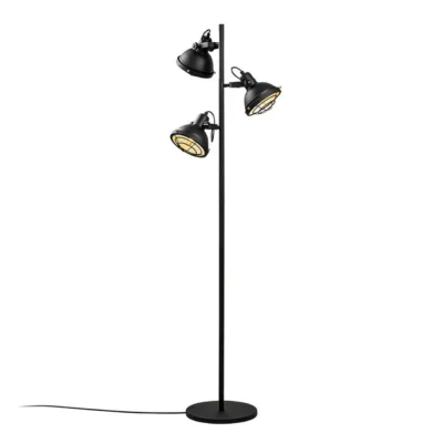 Vägglampa Vellor Svart - Svart