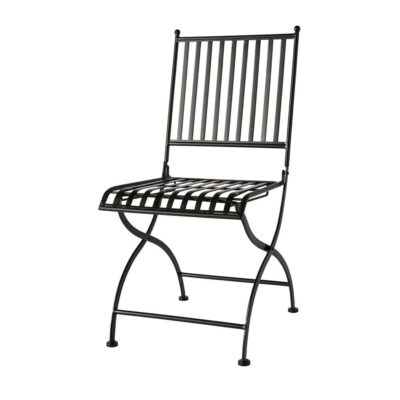 Venice ihopfällbar stol Svart