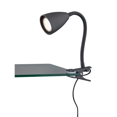Wanda klämlampa GU10 mattsvart - Matt svart