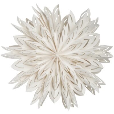 Watt&veke Siv julstjärna, 60 cm, vit